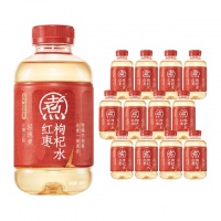 元气森林出品自在水红枣枸杞水500ml*12瓶